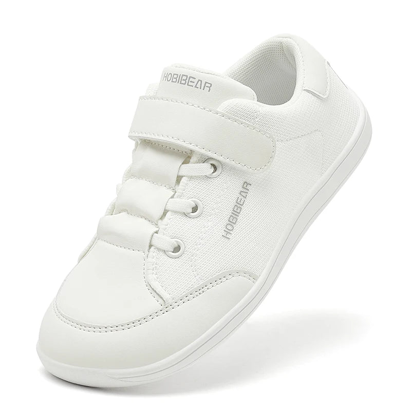 HOBIBEAR Mesh Barefoot Shoes Boys Girls Wide Toe Sneaker Zer