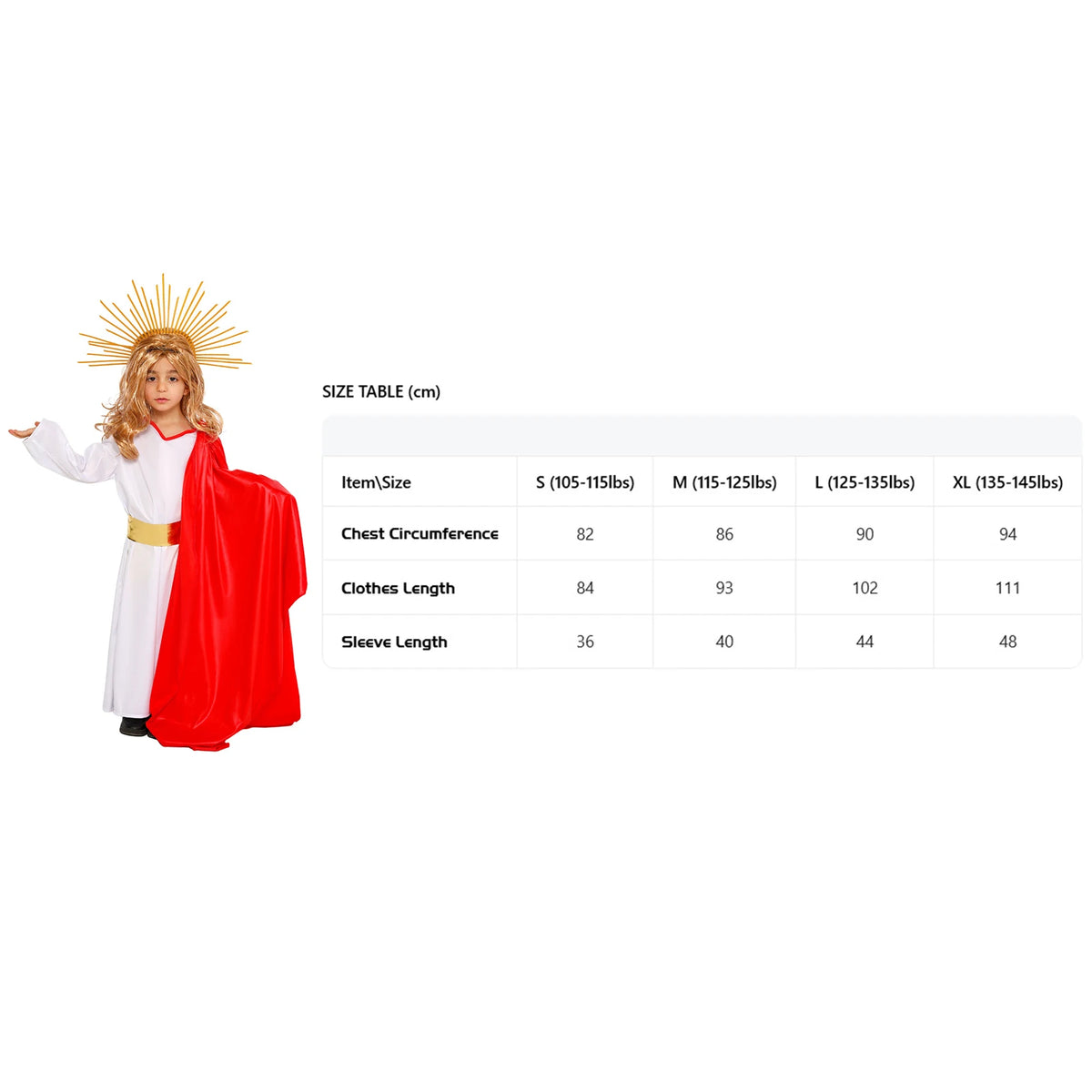Shepherd King Fancy Dress Robe & Crown Set