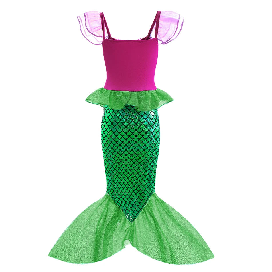 Princess Dress-Up Costume for Girls, Ages 2–10