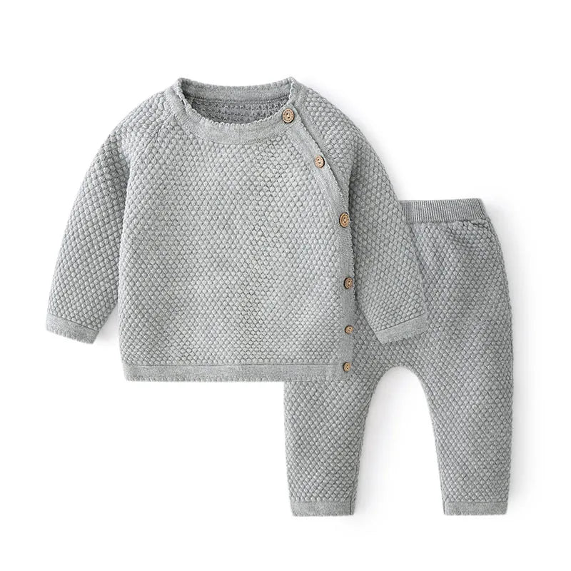 Baby Clothes Sets Ensembles Cotton Spring Newborn Boy Girl I