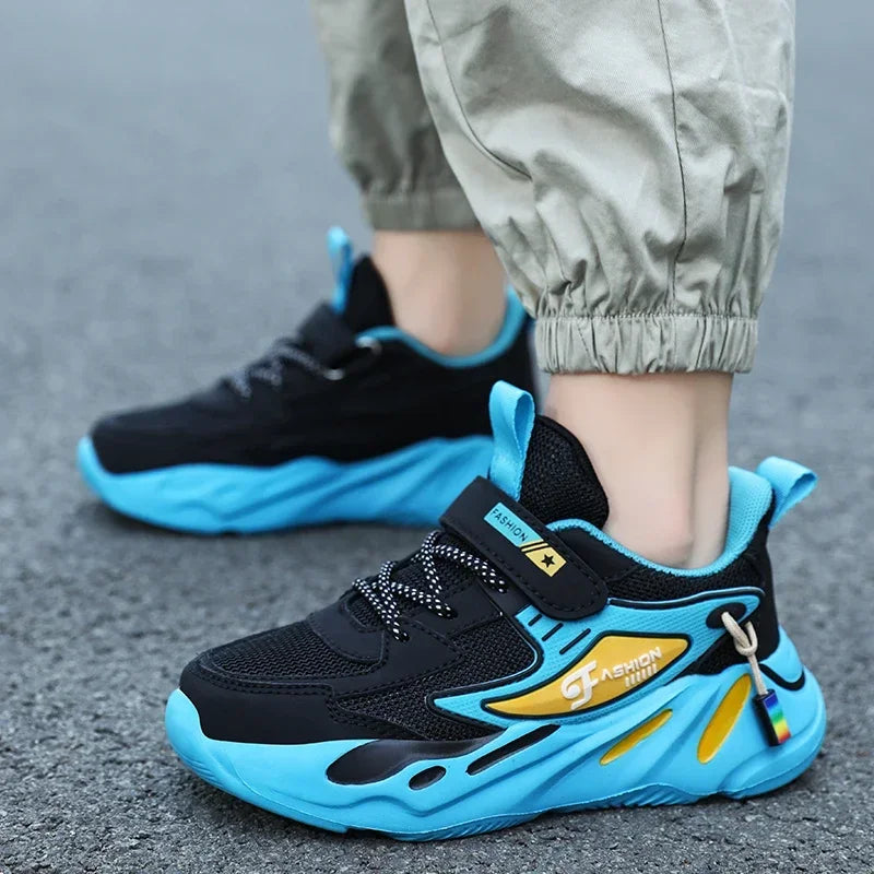 Children Sneakers for Boys Mesh Breathable Running Sports Sh