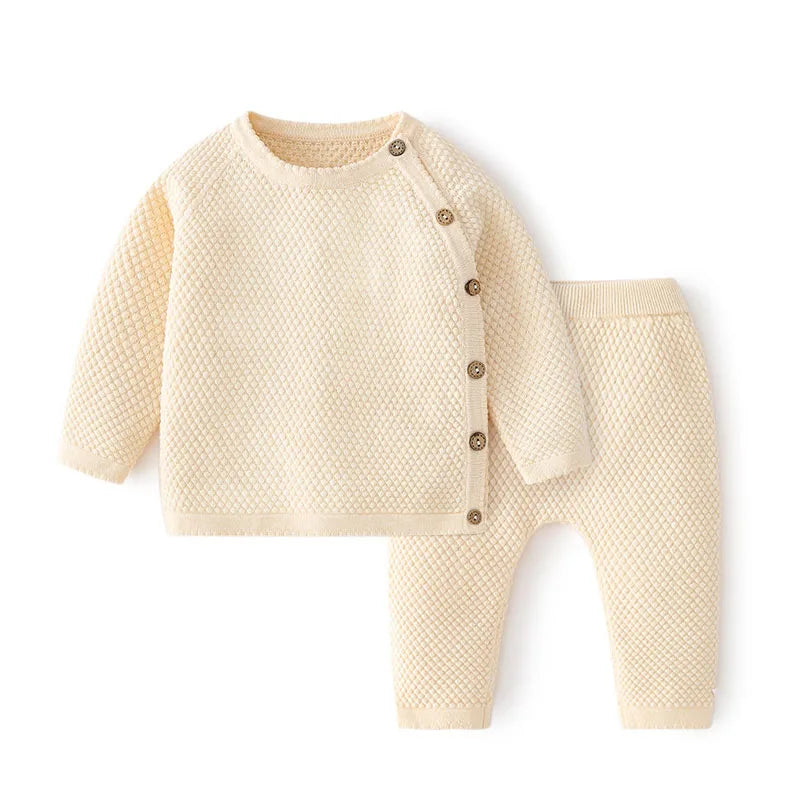 Baby Clothes Sets Ensembles Cotton Spring Newborn Boy Girl I