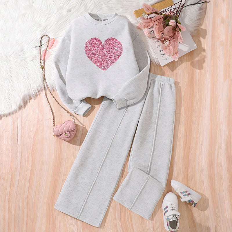 2026 Autumn Winter Kids Tracksuit Children Girls Clothes Swe
