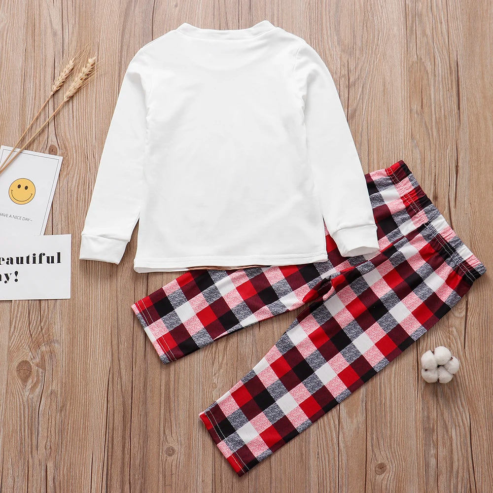 Family Matching Christmas Pyjamas – Deer Print