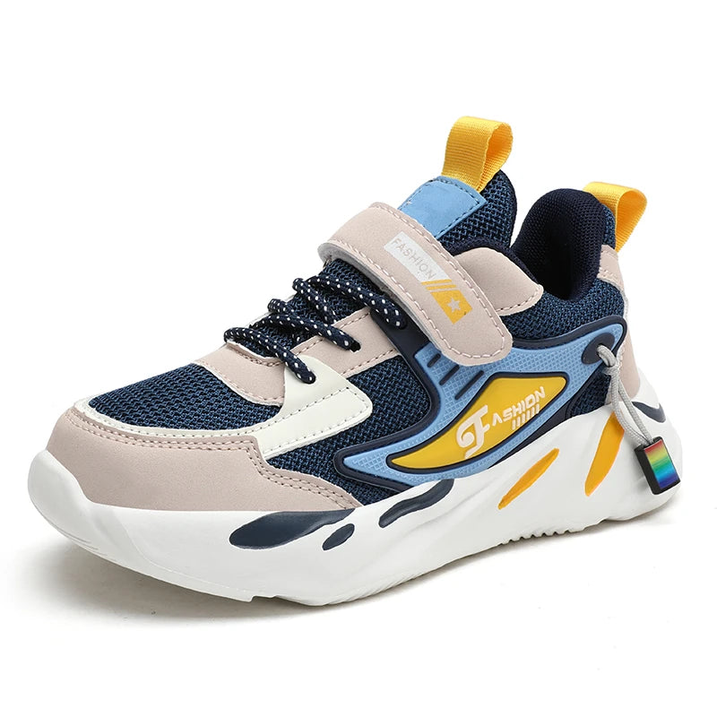 Children Sneakers for Boys Mesh Breathable Running Sports Sh