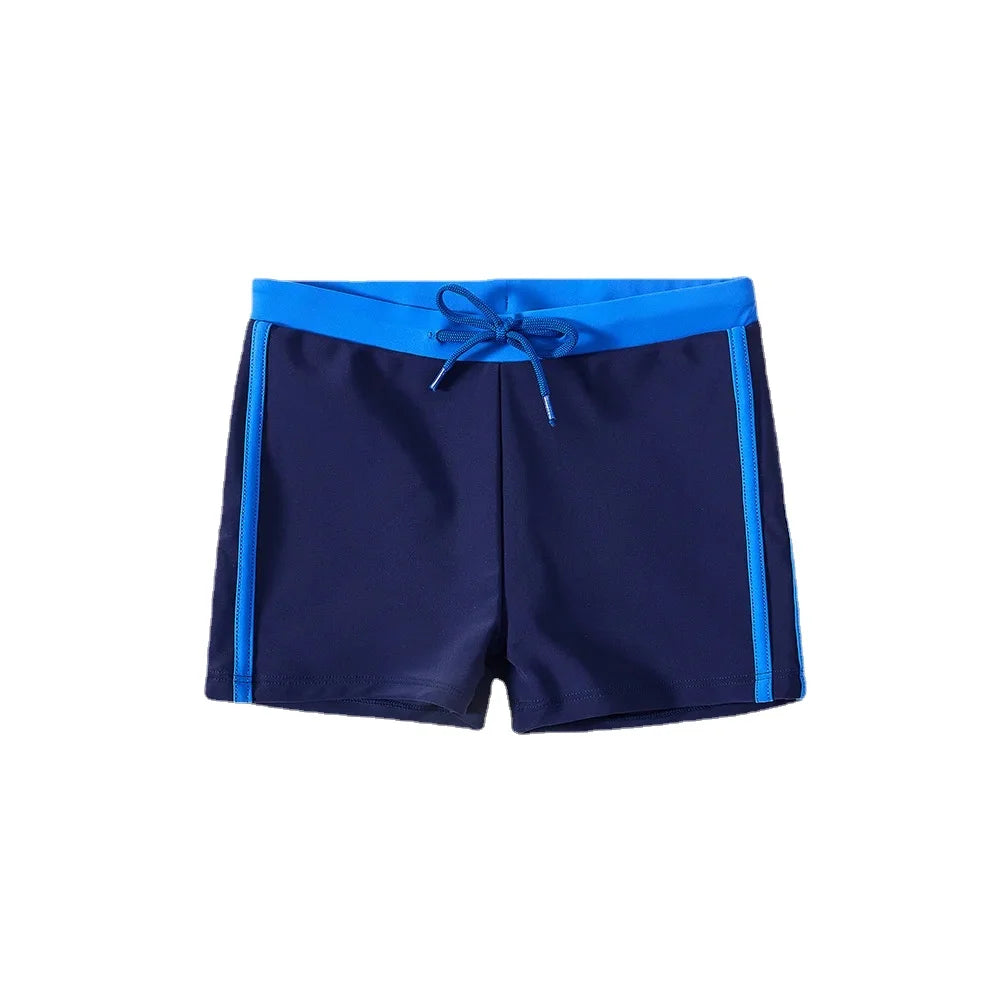 Boys Trunks 4-12 Years Swimming Trunks For Boys Blue Childre