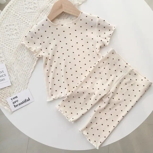 Floral Summer Pyjamas Set | Girls 1-8 Years