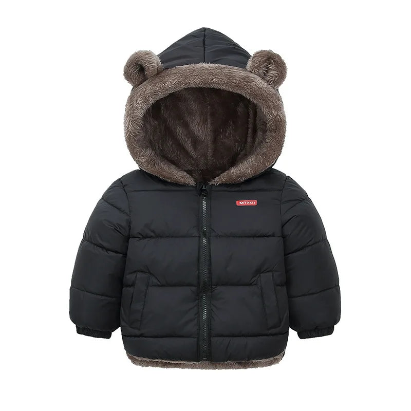 Kids Padded Hooded Coat | Cosy Winter Warmth
