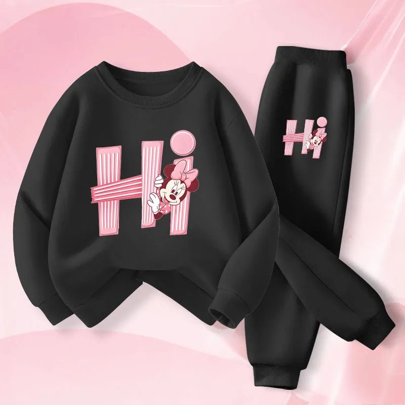 2026 Children's Long Sleeve Pullover Sets Spring Prinyted Gi