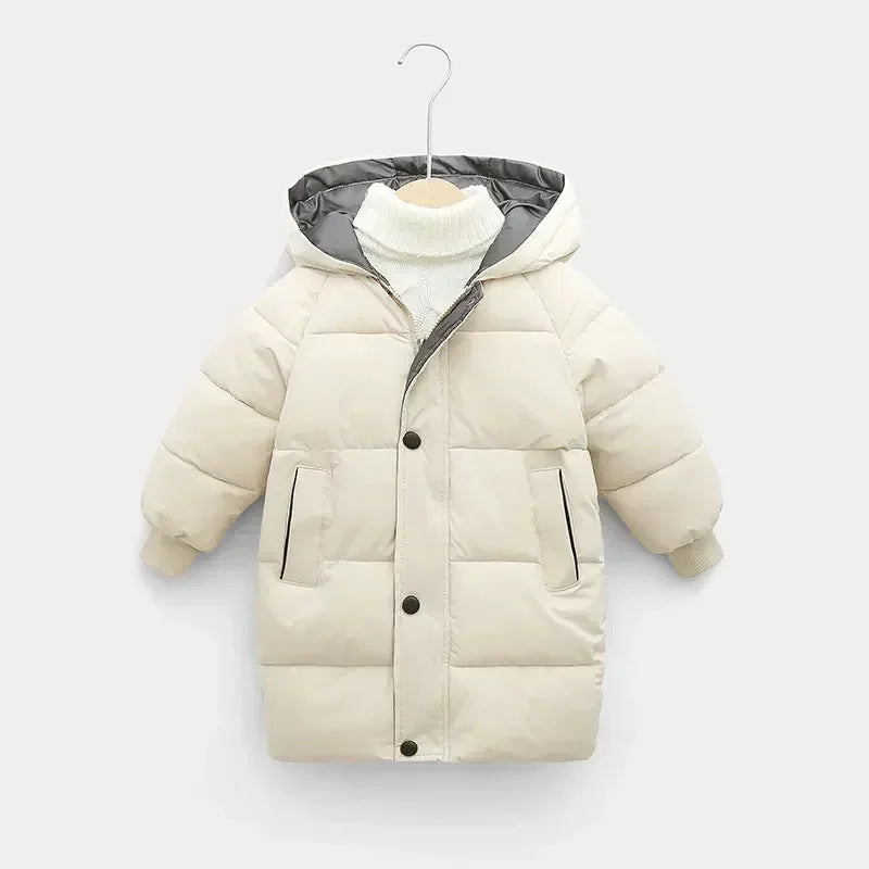 Long Padded Parka Coat | Girls & Boys Winter