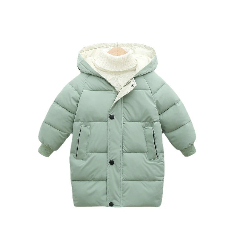 Quilted Parka Coat for Kids | Warm Winter Jacket