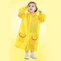 Cartoon Animal Rain Poncho for Kids Outdoor Waterproof Boys