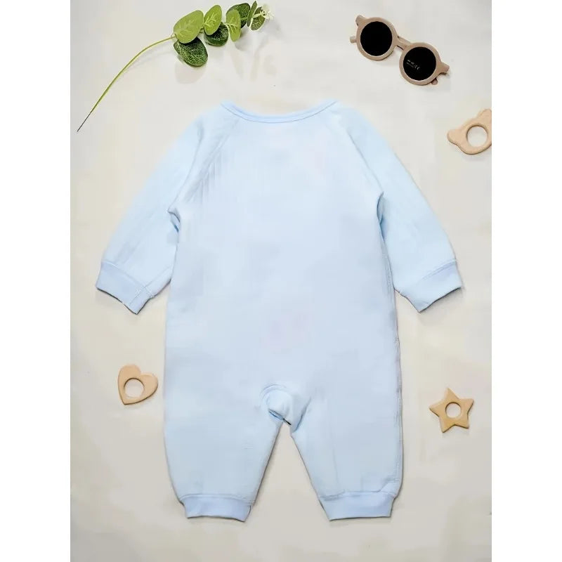 Cute Bear Baby Romper with Hat