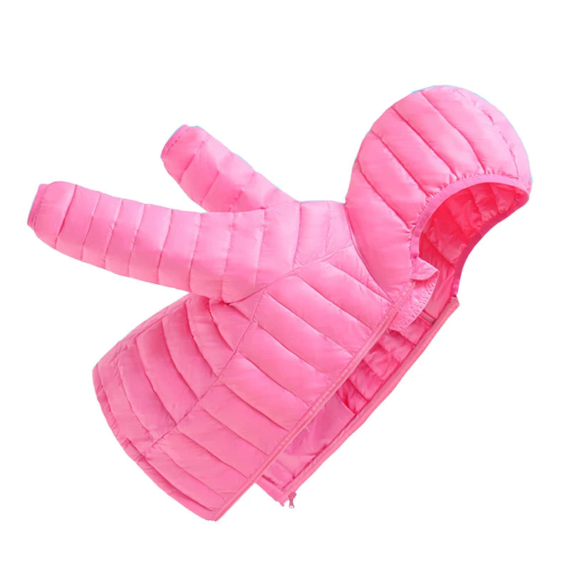 2-12 Years Autumn Winter Kids Cotton Jackets For Girls Child