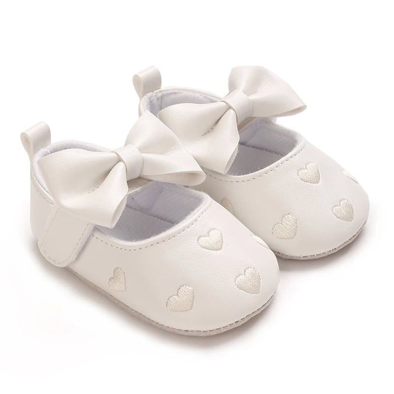 0-1Year Baby Shoes Infant Pre-Walker Shoes Girls Princess Bo