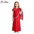 Girls' Indian Traditional Dress – Red
