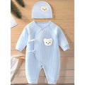 Cute Bear Baby Romper with Hat