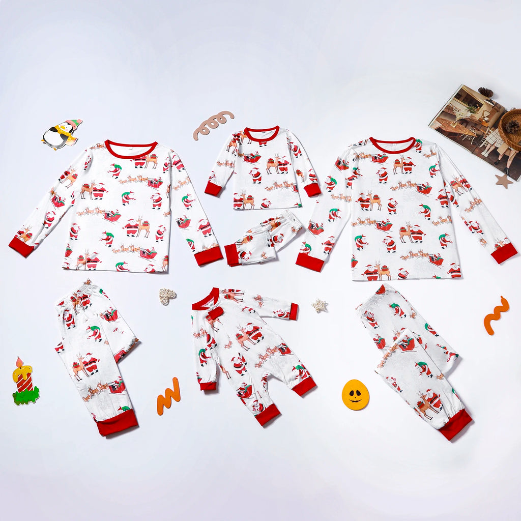 Santa Family Matching Christmas Pyjamas Set