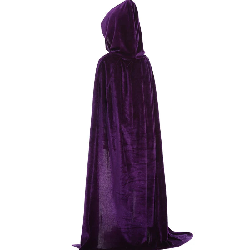 Kids' Hooded Witch Cape – 8 Colours