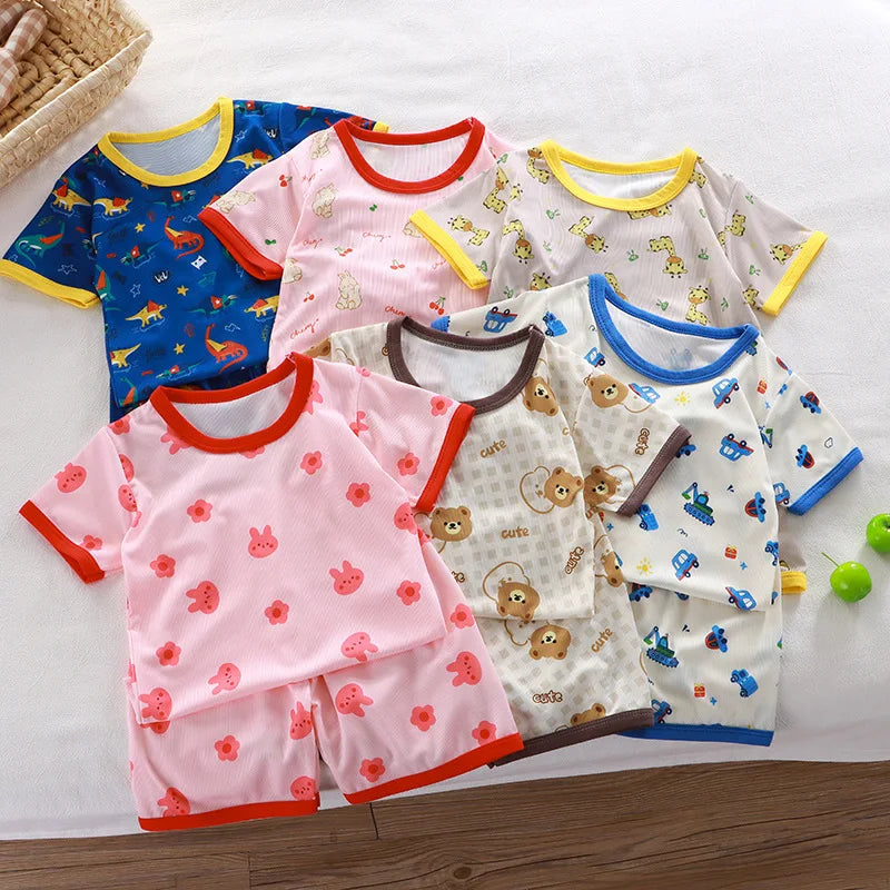 Cartoon Pyjama Sets for Kids | Comfy Sleepwear
