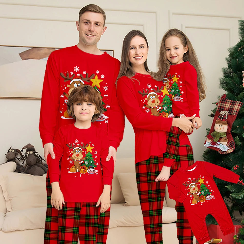 Christmas Family Matching Pyjamas Set