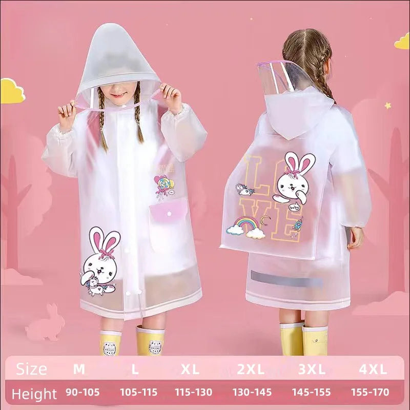 Children's Raincoat Kindergarten Primary School Student's Ca