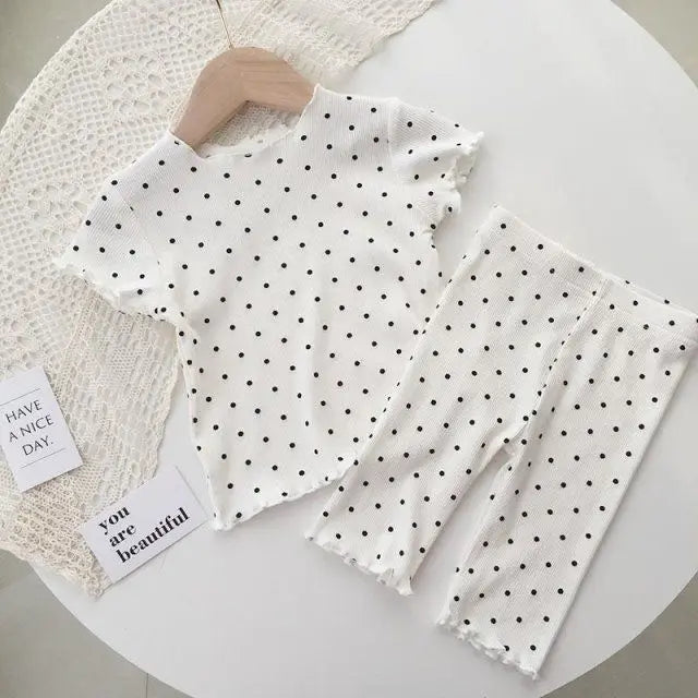 Floral Summer Pyjamas Set | Girls 1-8 Years