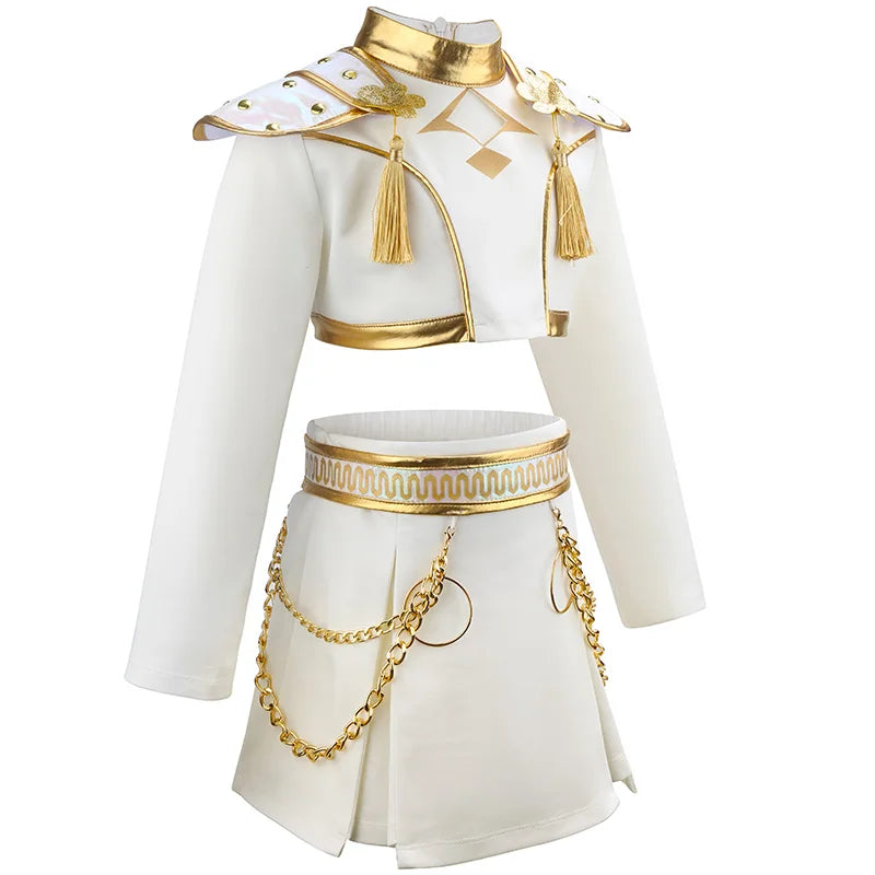 3PS Children's Girls Dance Performance Set Carnival Cosplay