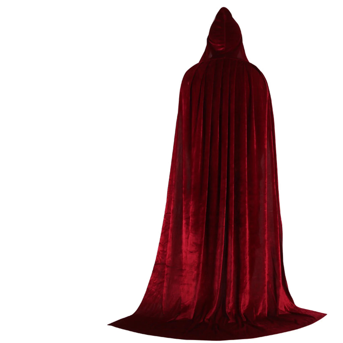 Velvet Hooded Cape – Kids' Medieval Costume