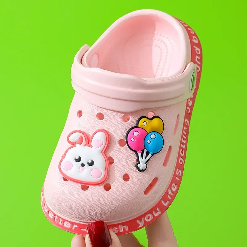 Summer Children Garden Slippers Shoes Boys&Girls Beach Sanda