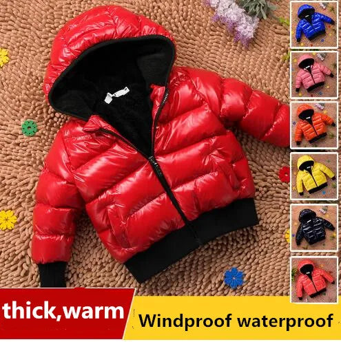 Baby Down Jacket Baby Cotton-padded Coat Boys Girls Clothing