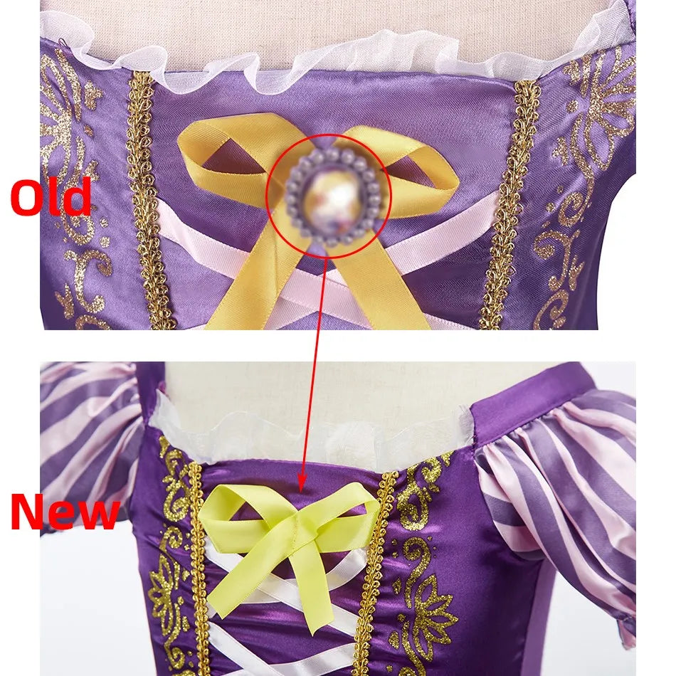 Rapunzel Princess Dress Costume, Ages 3–8