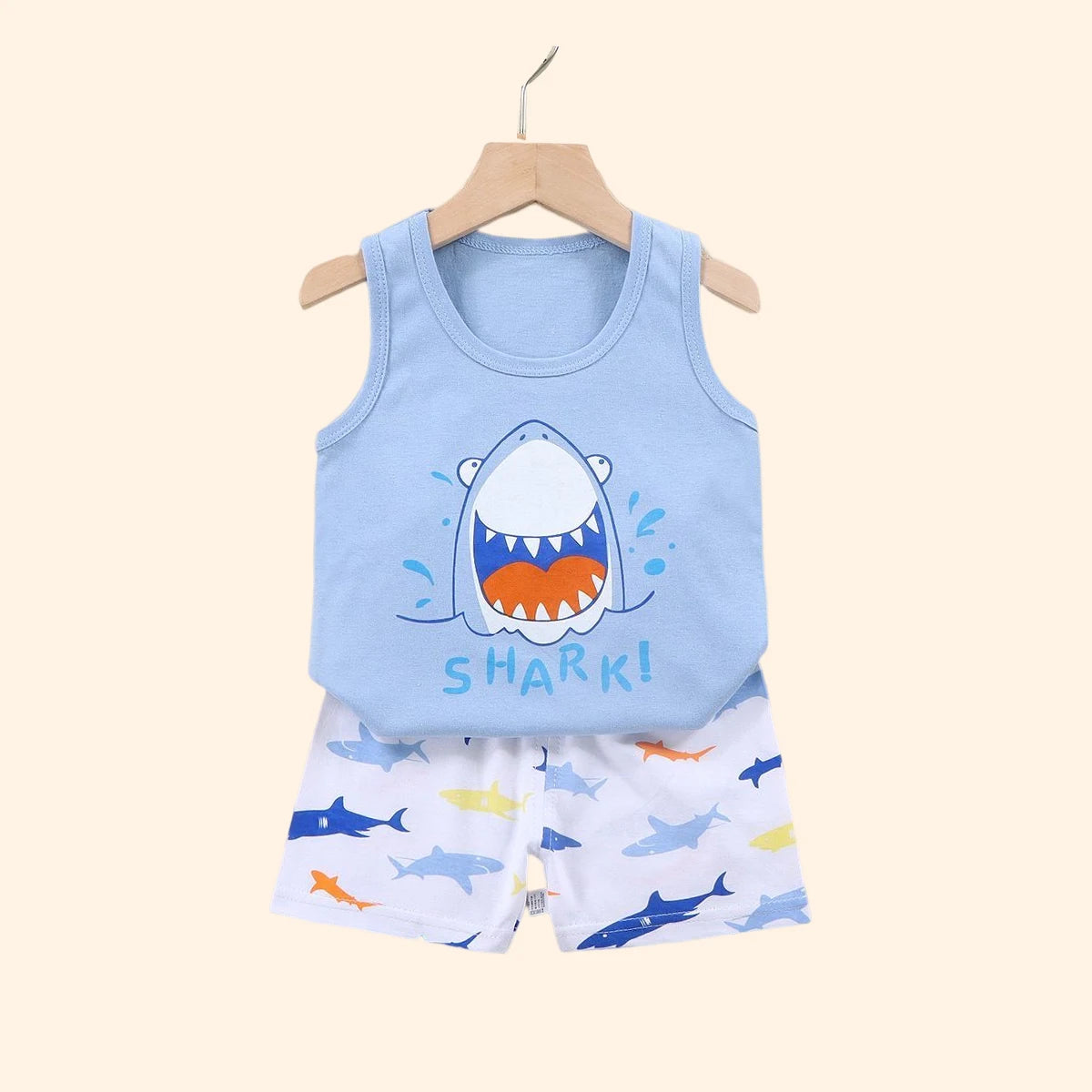 Boys Summer Vest & Shorts Set