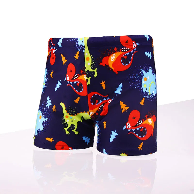 Boys Swimwear Baby Summer Cartoon Dinosaur Shark Swimming Pa