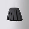 Girls Skirts Autumn Retro Gray High Waist A-line Kilt 3 To 1