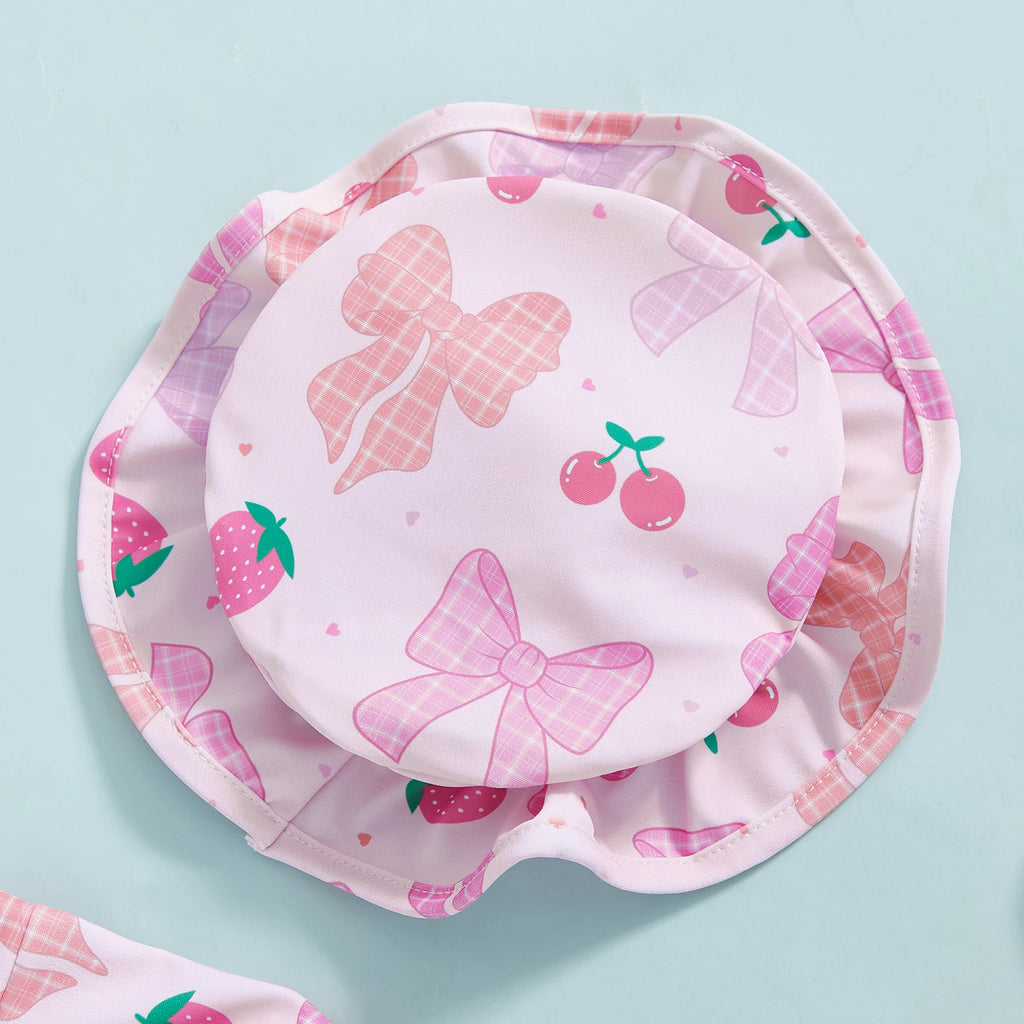 Summer Baby Girls Beacwear Princess Toddler Infant Rash Guar