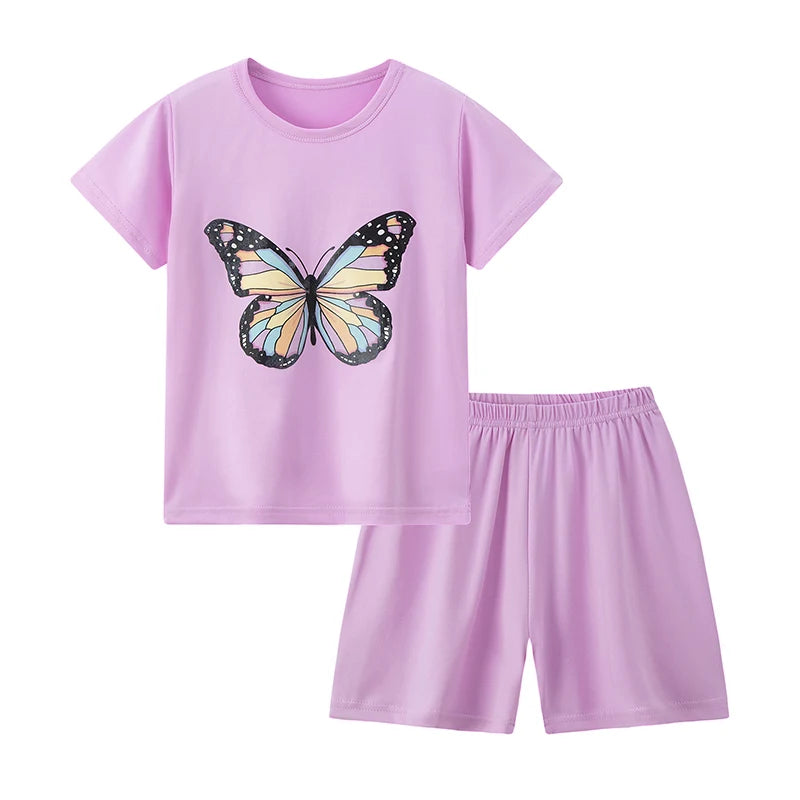 2-Piece Summer Children's Comfortable and Versatile Cute Sho