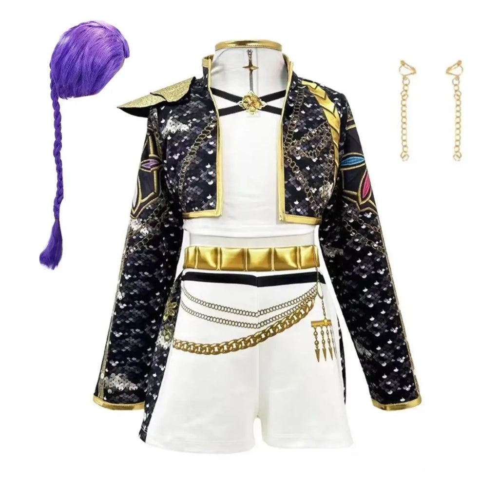 K-Pop Star Stage Costume for Girls