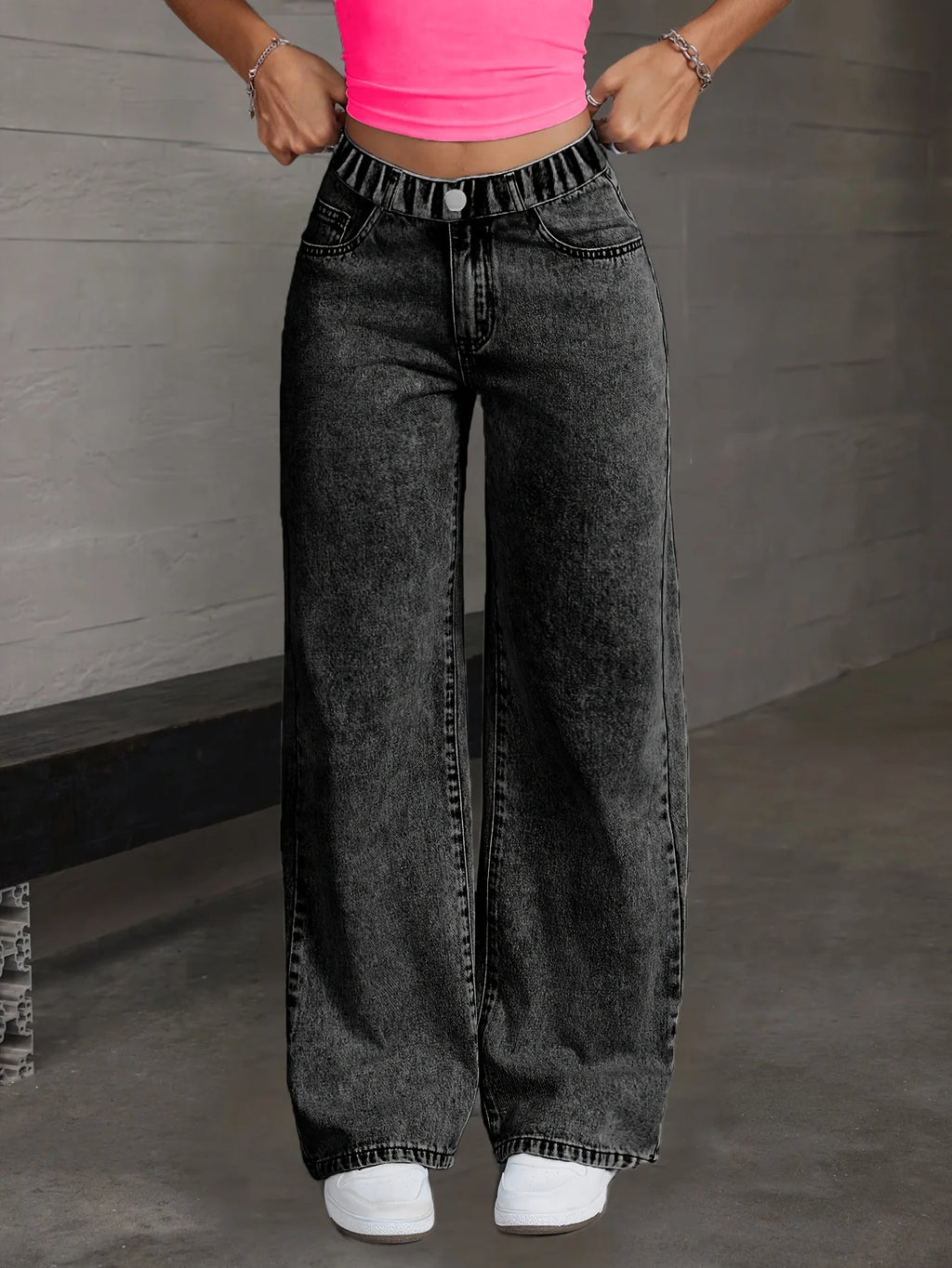 Girl's Y2K style butterfly knot embroidered casual trendy al