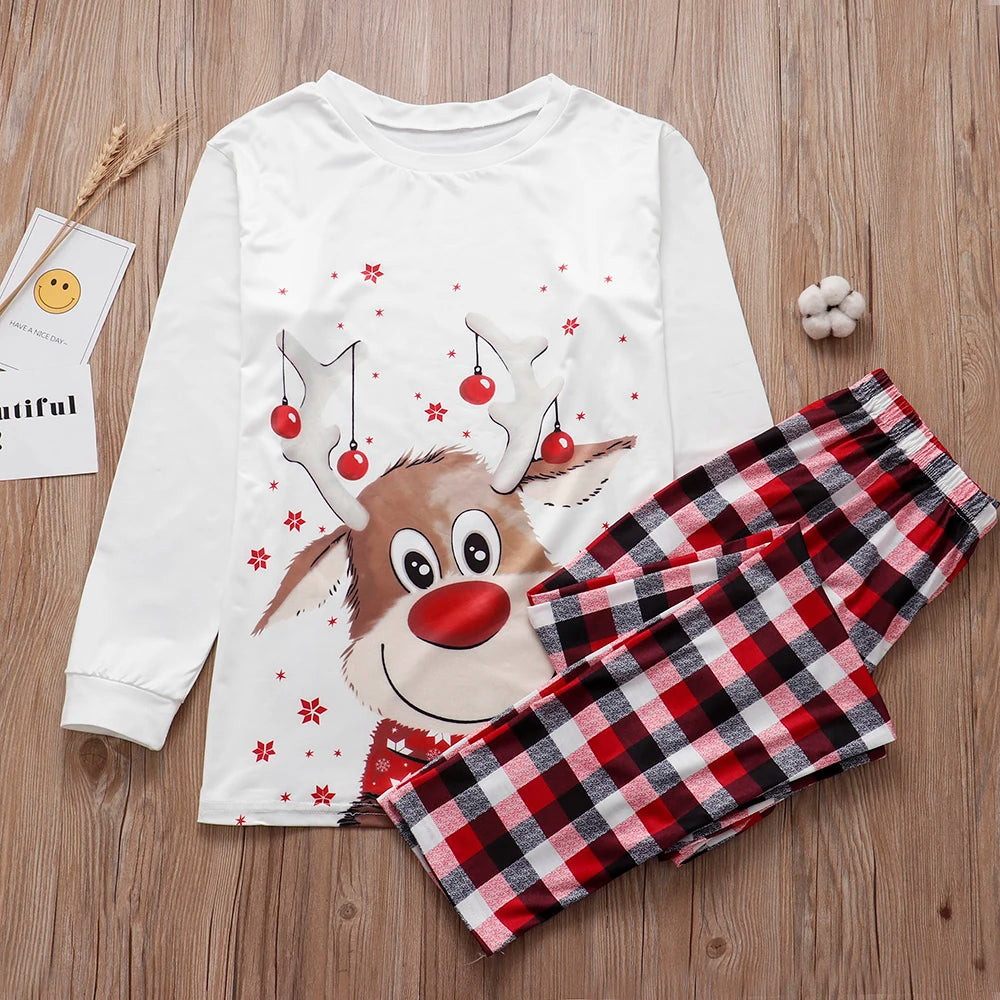 Family Matching Christmas Pyjamas – Deer Print