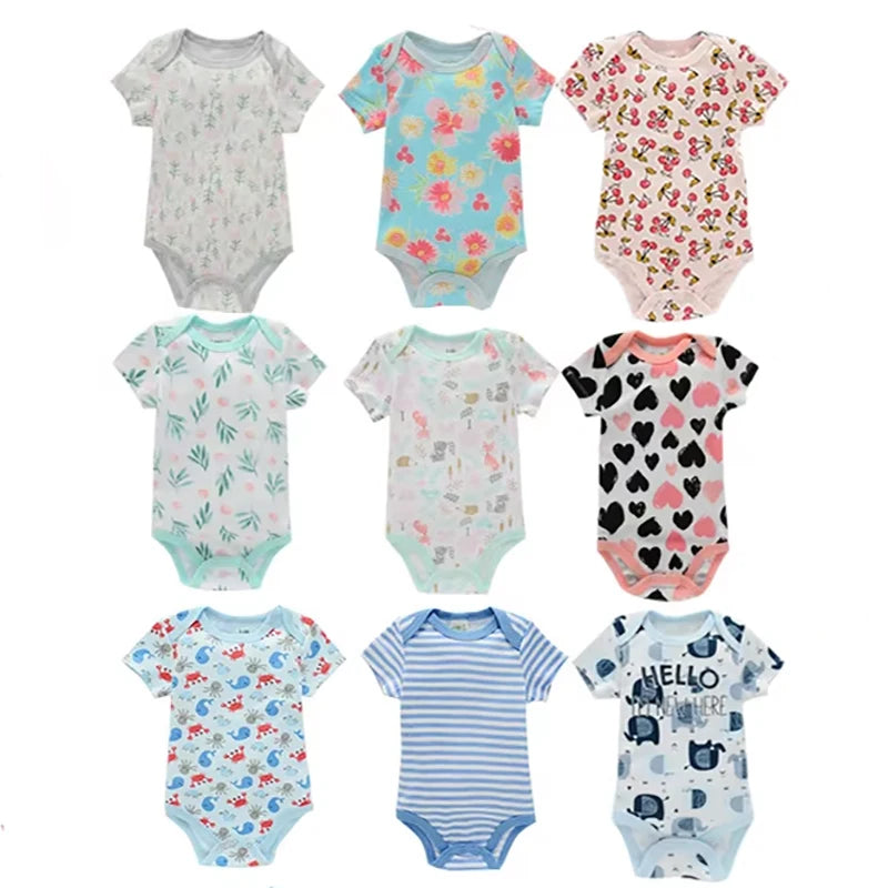 Soft Cotton Baby Romper Newborn to 24 Months