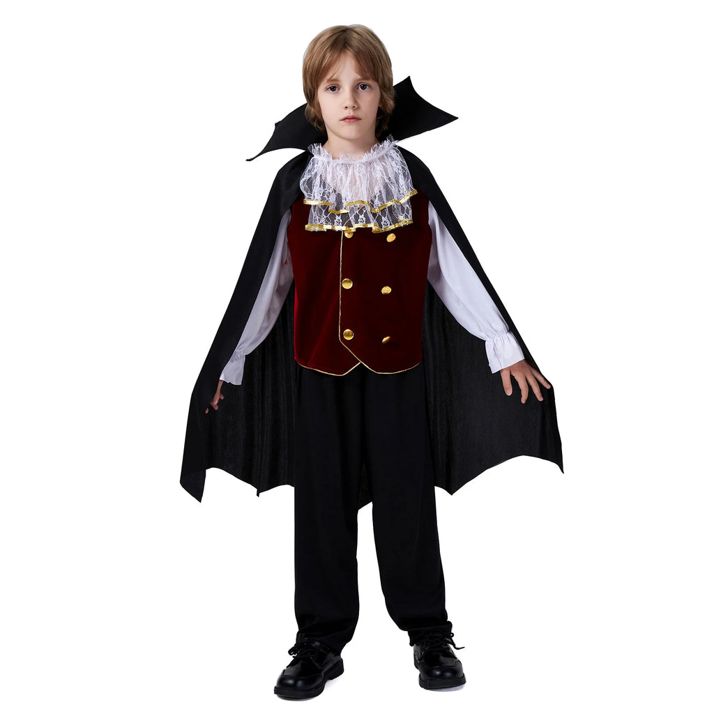 Gothic Vampire Costume for Kids