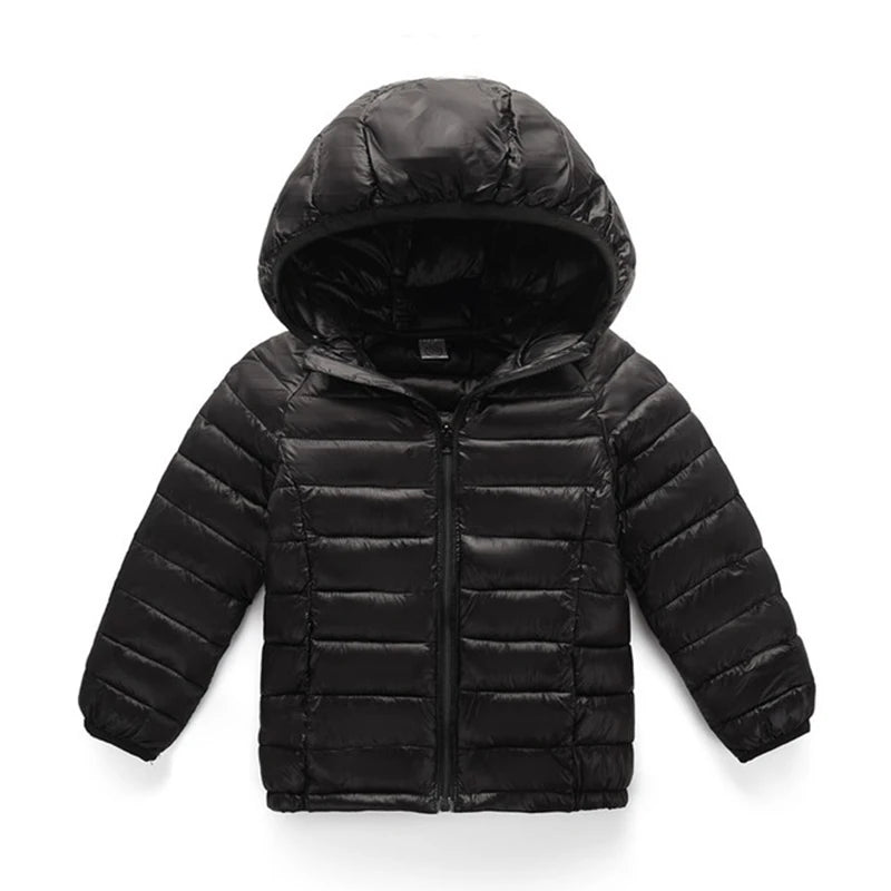 2-12 Years Autumn Winter Kids Cotton Jackets For Girls Child