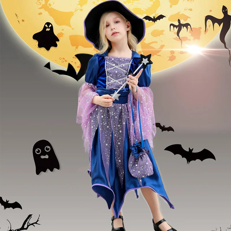 Enchanted Witch Fancy Dress Costume & Accessories