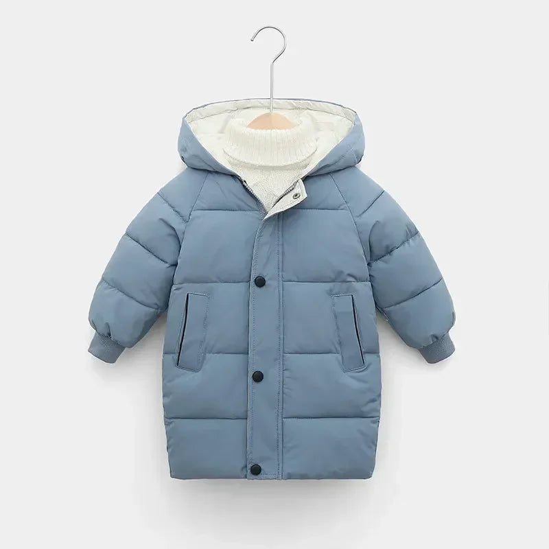 Long Padded Parka Coat | Girls & Boys Winter