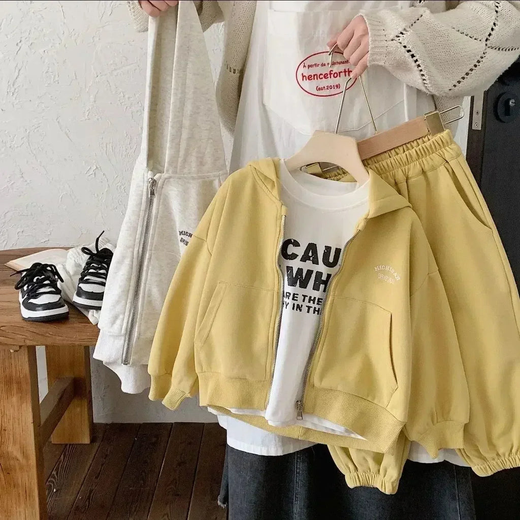 High Quality Children's Composite Cotton Set 2026 Spring Aut
