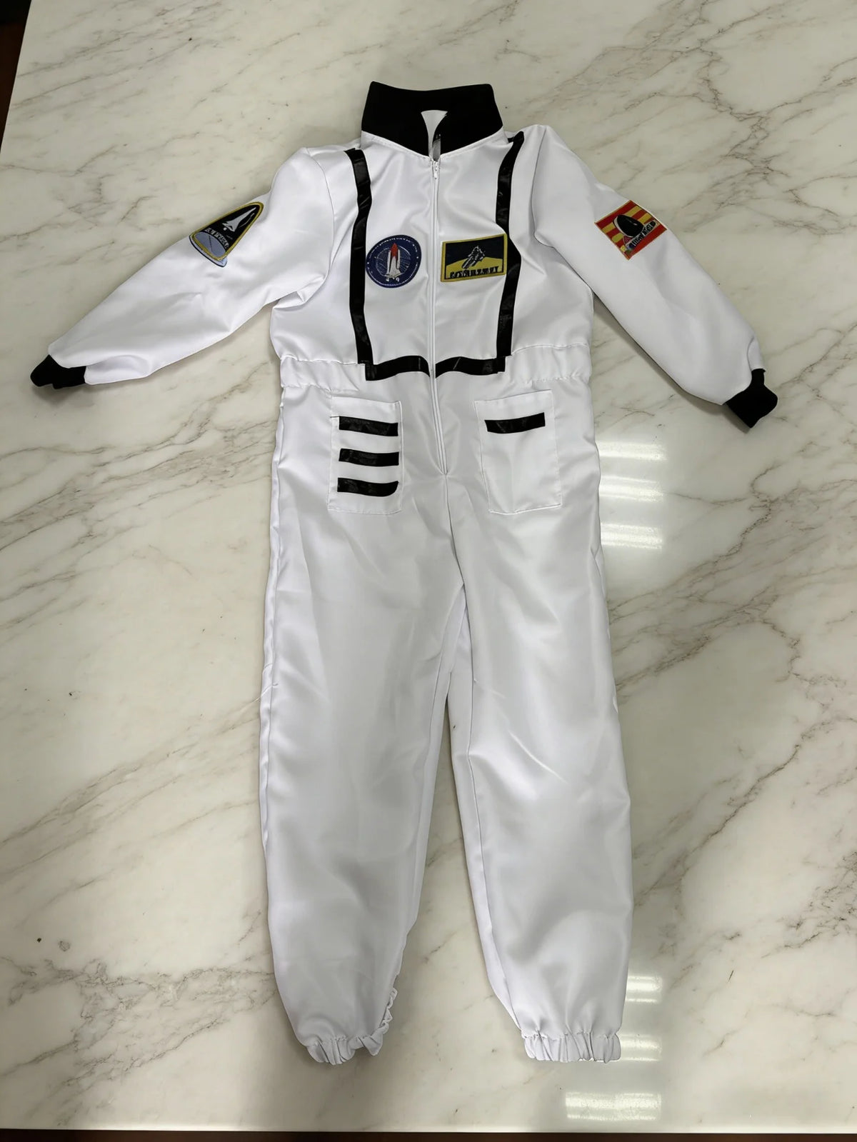 White Astronaut Jumpsuit | Kids Space Costume