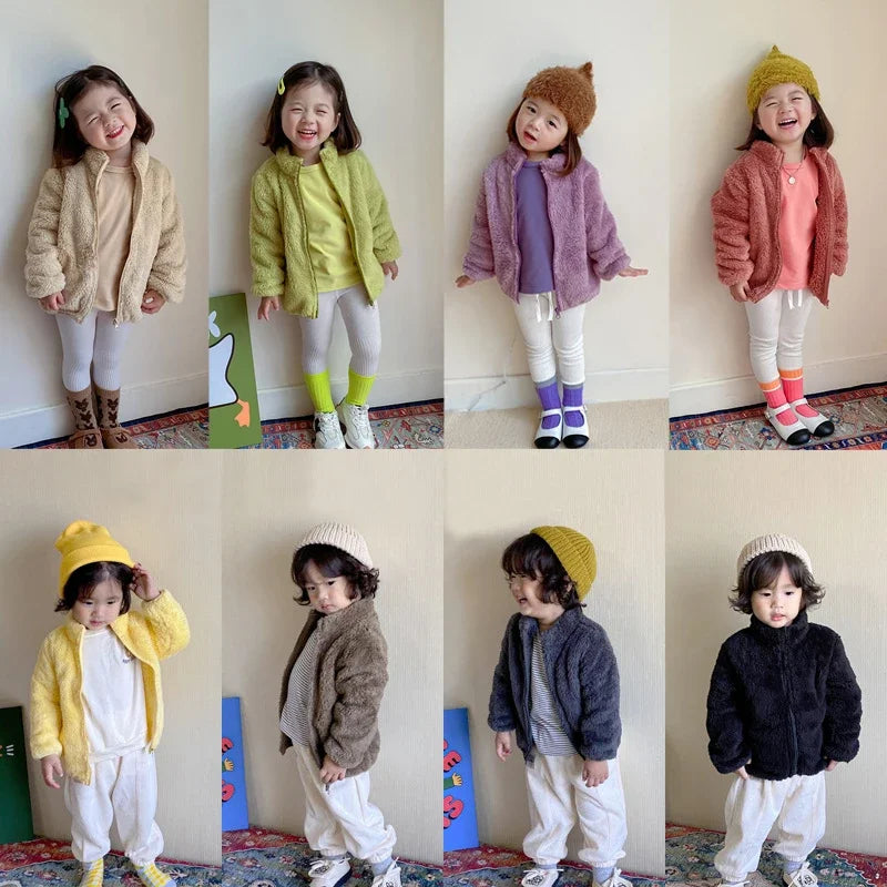 Cosy Fleece Jacket for Girls & Babies