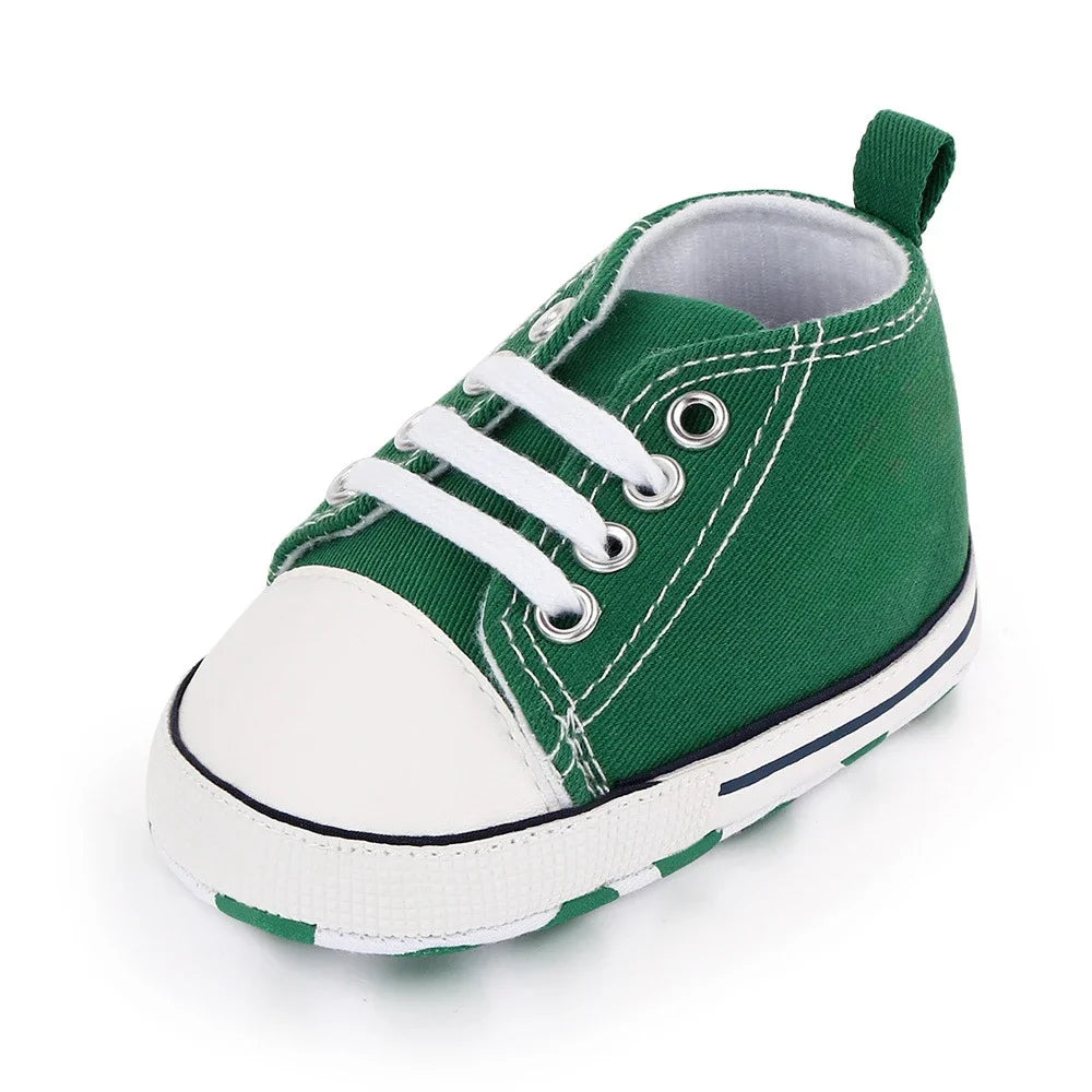 Baby Canvas Classic Sneakers Newborn Print Star Sports Baby