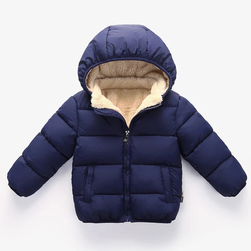 Cosy Hooded Winter Coat | Girls & Boys